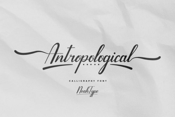 Antropological: A Script Font for Elegant Branding