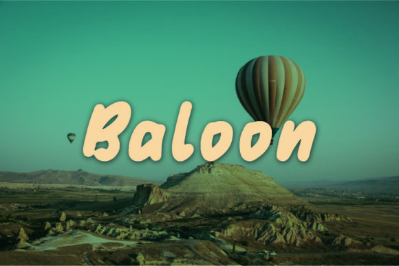 Baloon Font: A Friendly Typeface for Small Brands