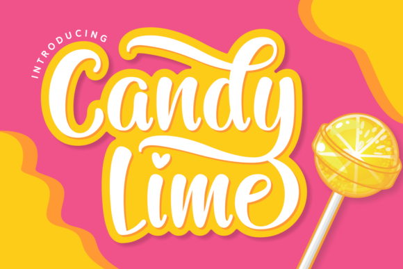 Candy Lime: A Handwritten Font for Modern Brands