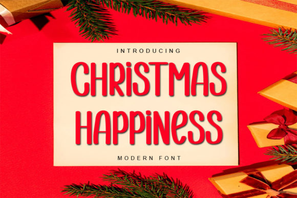 Christmas Happiness Font: Elevate Your Brand