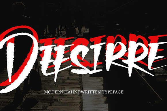 Deesirre: A Bold Handwritten Font for Web Design