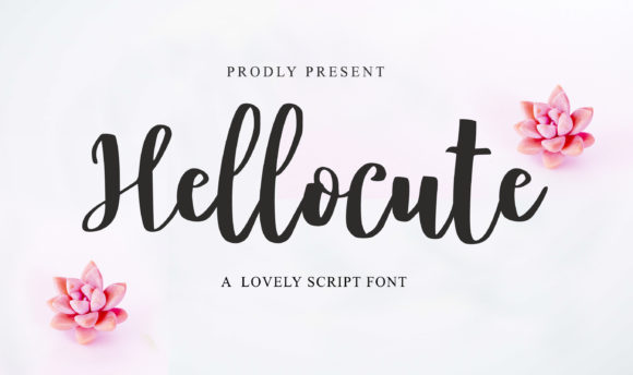 Hellocute: A Script Font for Polished Branding