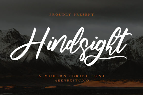 Hindsight Font: Elevating Brand Identity with Elegant Script