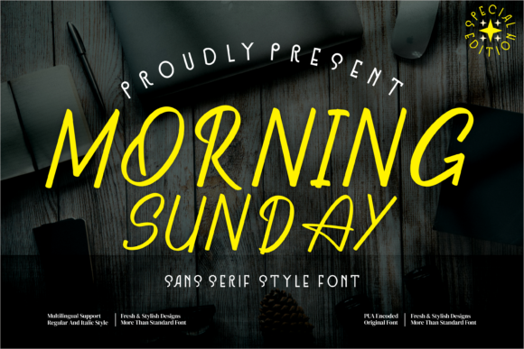 Morning Sunday: A Handwritten Font for Branding