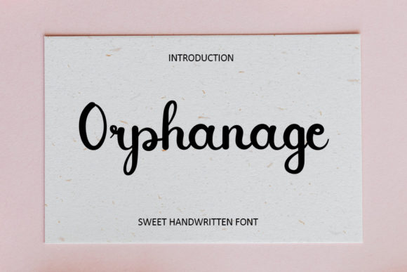 Orphanage Font: Elevating Campaign Visuals