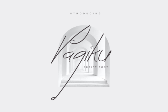 Pagi Ku: A Refreshing Script Font for Web Design