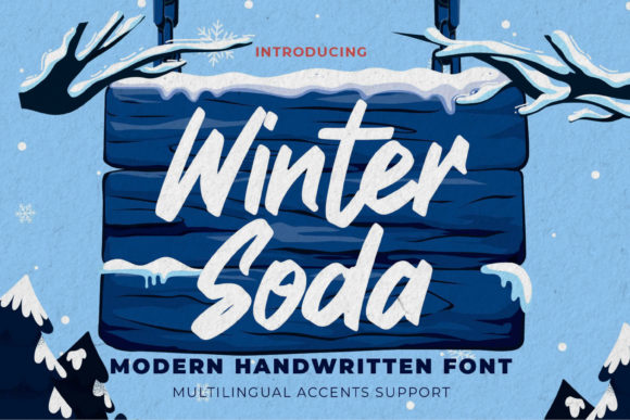 Winter Soda: A Premium Script Font for Elegant Branding