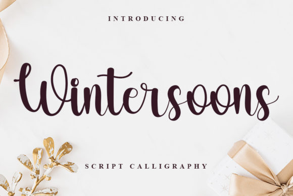 Wintersoons Font: Elevating Web Design with Elegant Script